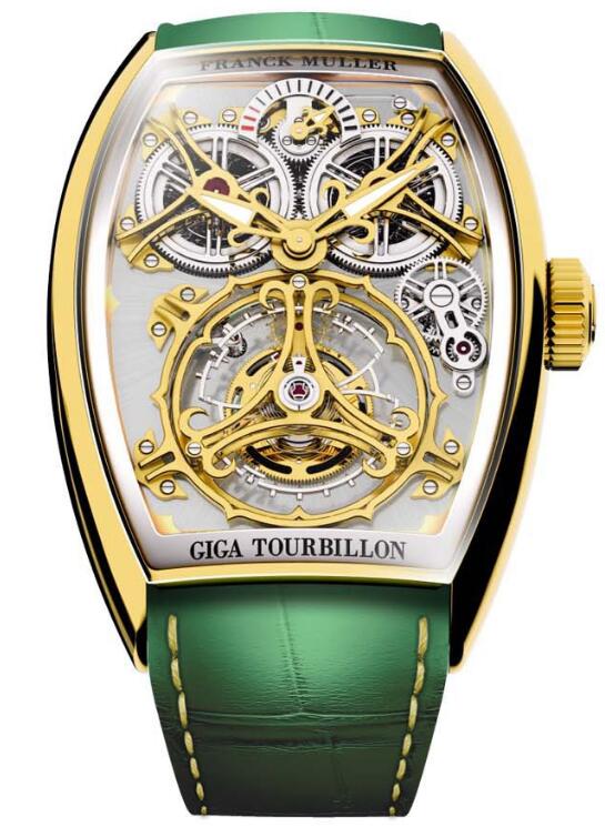 FRANCK MULLER Curvex CX Giga Tourbillon Vienne CX 38L T G PR SQT VIENNE 3N OG Replica Watch